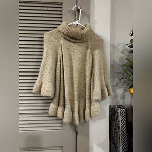 Anthropologie Sweater Shawl